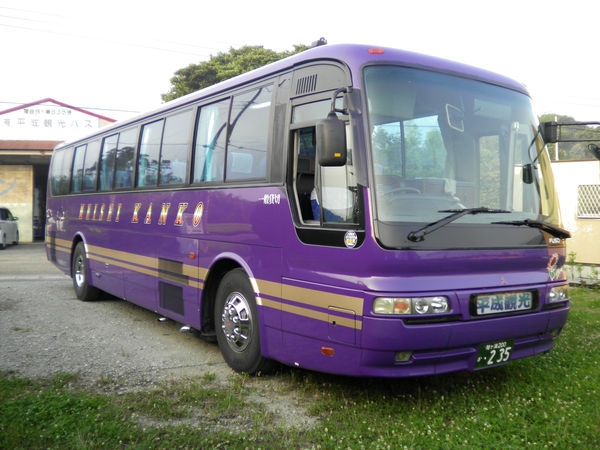 大型バス　紫　（48人乗り）
